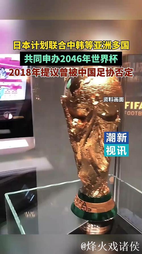 日本考虑联合中韩等国申办2046年世界杯